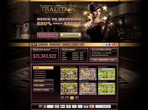tradition casino bonus codes